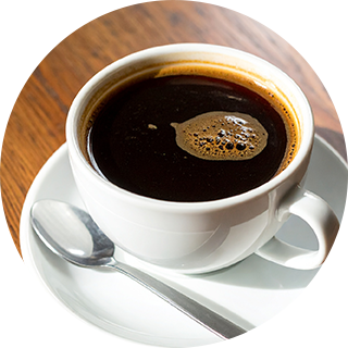 謎解きカフェ「ひととき」で提供されるコーヒー